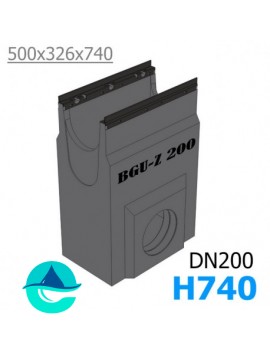 DN200 BGU-Z пескоуловитель бетонный 